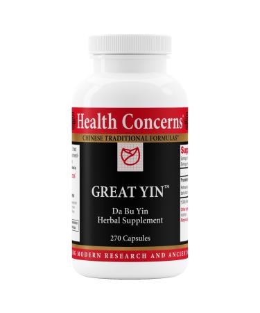 Health Concerns Great Yin - Menopause Relief & Women's Health Supplement - 270 Capsules