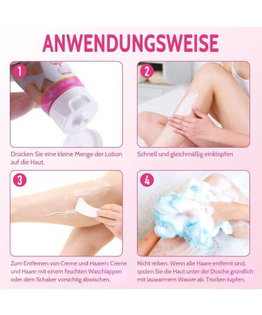 Shefave Intimate Depilatory Cream for Women - Fast Effective Hair Removal & Skin Moisturizer - Buy Online on GoSupps.com