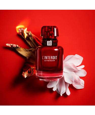 Givenchy L'interdit Rouge Eau de Parfum Spray for Women 2.7 Ounce Floral 2.7 Fl Oz (Pack of 1) - Buy Online on GoSupps.com