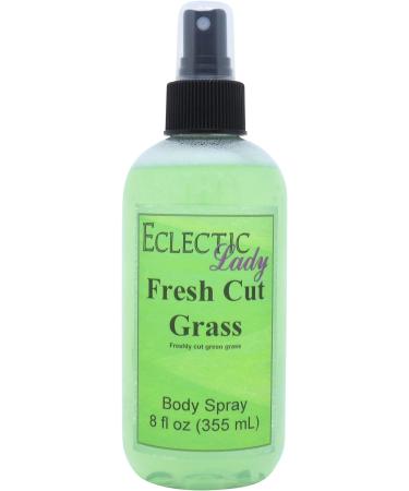 Fresh Cut Grass Body Spray 8 ounces Body Mist for Women with Clean Light & Gentle Fragrance Long Lasting Perfume with Comforting Scent for Men & Women Cologne with Soft Subtle Aroma For Daily 8 Fl Oz (Pack of 1)