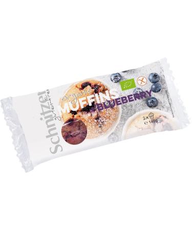 Schnitzer - ORGANIC MUFFIN +BLUEBERRY - 140 g - pack of 6