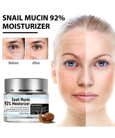 Snail Mucin 92% Moisturizer | Hydrating Face Gel Cream for Daily Use | Baba de Caracol Original - Buy Online on GoSupps.com