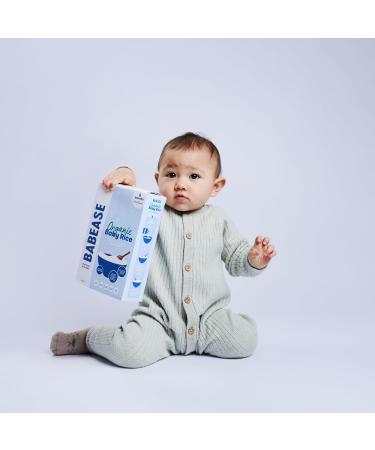 Babease Organic Stage 1 Baby Rice Weaning 4 Months+ 160g - Natural Baby Food - Buy Online on GoSupps.com