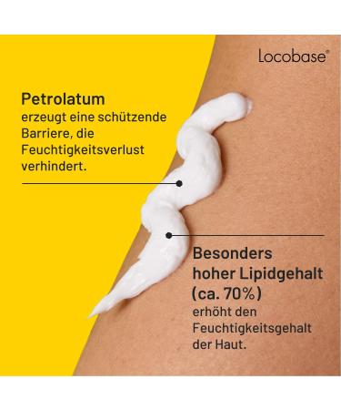  Locobase Locobase Protect Creme 48H Moisturizing Cream for Dry and Irritated Skin - Body and Face Care - Strengthens Skin Barrier - Fragrance Free - For the Whole Family - 100g - Buy Online on GoSupps.com