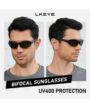 Buy Bifocal Sunglasses for Men & Women - UV400 Sports Style Fishing Glasses - 3 Pack in Black Green Gray - +2.50 Diopters Reader - Buy Online on GoSupps.com