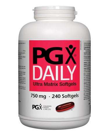 Natural Factors PGX Daily Ultra Matrix Softgels 750 mg 240 Softgels