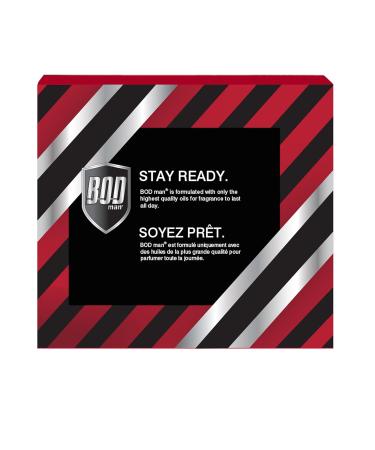 BOD man Body Spray Holidiay Gift Set for Him - (Black Really Ripped Abs Most Wanted) 1.8 Fl Oz (Pack of 3) - Buy Online on GoSupps.com