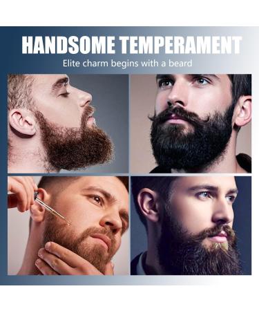 Huile barbe homme Huiles de Croissance de Barbe Soin Barbe Homme Kit de soins de barbe pour hommes La Croissance de la Barbe Composition Naturelle Soin Nourrissant pour Barbe et Peau 55ml - Buy Online on GoSupps.com