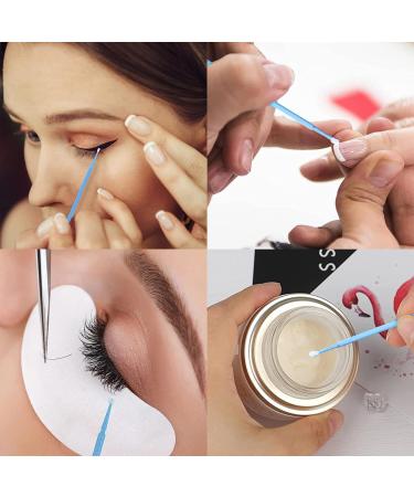 500 Pieces Microburst Eyelash Extensions - Disposable Light Blue 2mm for Makeup & Oral Care | International Shipping - Buy Online on GoSupps.com