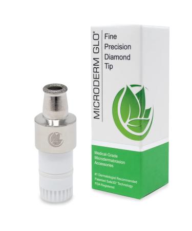 Microderm GLO Premium Diamond Microdermabrasion Tips - Medical Grade Stainless Steel Accessories  Patented Safe3D Technology  Safe for All Skin Types. (Fine/Precision) - Buy Online on GoSupps.com