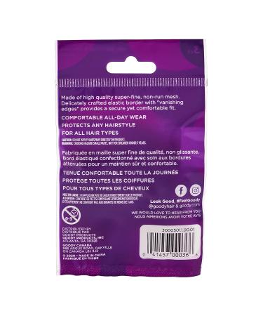 GOODY Light Brown Hair Net 3 Count Pack - Long Lasting Hold for Every Hair Type - Buy Online on GoSupps.com