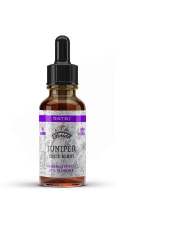 Juniper Tincture Alcohol-Free, Organic Juniper Berry Extract (Juniperus communis) Health Support, Non-GMO in Cold-Pressed Organic Vegetable Glycerin (4 fl oz)
