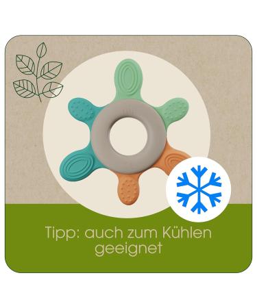 Nip Baby Bei ring | BPA-Free Cooling Teether Toy | Multi-Colored Durable Eco-Friendly | Promotes Play & Touch | For Babies 3 Months & Up - Buy Online on GoSupps.com
