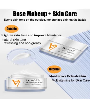 V7 Deep Hydration & Toning Light Cream - Natural Young Skin Water Light | 1 PCS - Buy Online on GoSupps.com