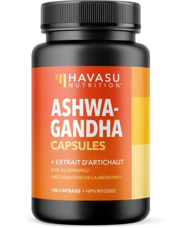 Ashwagandha Supplement 2000MG for Energy Memory Enhancement & Sleep Aid | with Artichoke & Ashwagandha Root for Antioxidants | Support Calm Mood Relaxation & Normal Sleep Cycles | Non-GMO 120ct 120 count - Buy Online on GoSupps.com