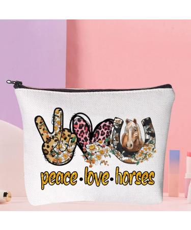 WZMPA Horse Cosmetic Bag | Perfect Gift for Horse Lovers & Riders - Girls' Horse Riding Accessories - Buy Online on GoSupps.com