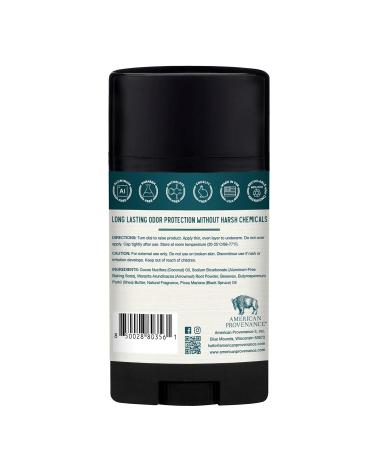 American Provenance Oud Wood & Spruce Bourbon & Vetiver and Sandalwood & Bergamot Deodorant Bundle - Buy Online on GoSupps.com