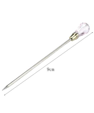 Beaute Galleria 3-Piece Nail Art Tool Set - DIY Spoon Spatula Needle Stick for Acrylic UV Gel & Rhinestone Mixing - Manicure Accessories - Buy Online on GoSupps.com