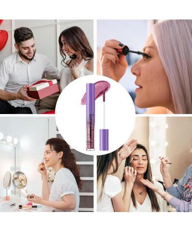 Glitter Mascara for Women | Waterproof Mascara - Lengthens and Curls Eyelashes Makeup for Evening Wedding Stage - Buy Online on GoSupps.com