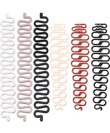 Hair Braiding Tool Hair Styling Tool French Hair Braiding Tool Stick Fish Bones DIY Hair Accessories (12 Pieces)
