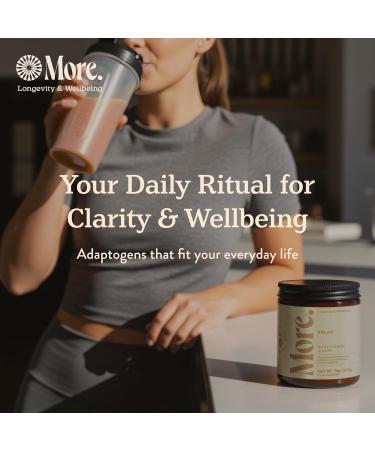 More. Longevity & Wellbeing Ashwagandha Supplements Extract Premium Calming Drink Mix with GABA Supplements for Relaxation Mood Balance Energy & Focus Ashwagandha for Women and Men - Adaptogen No Fillers 255g Jar - Buy Online on GoSupps.com