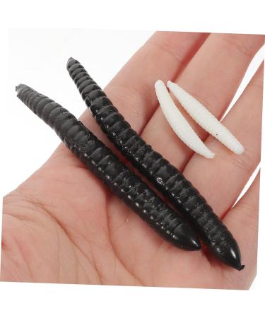 40pcs Simulated Maggot Plastic Flexible Earthworm - Buy Online on GoSupps.com