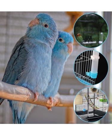 2 PCS Bird Food Drinker Parrot Automatic Water Feeder Bird Drinkers Hanging Bird Water Bottle for Parrot Budgies Parakeet Cockatiels - Buy Online on GoSupps.com