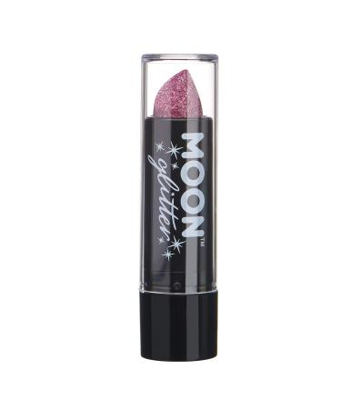 Holographic Glitter Lipstick by Moon Glitter - 0.17oz - Pink