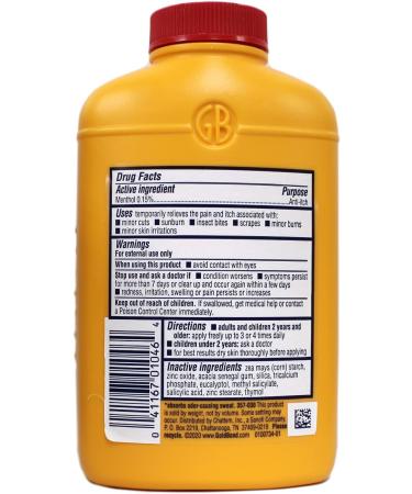 Gold Bond Medicated Powder 4oz - Chattem Labs 041167010402 - 4 Ounce Pack of 1 - Buy Online on GoSupps.com