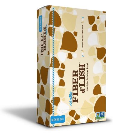 NuGo Fiber d'Lish Blondie: 12g High Fiber, 160 Calories - 16 Count - Buy Online on GoSupps.com