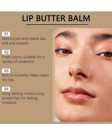 Lip Balm Set for Girls Moisturizing Lip Balm - 4 Pack Lip Gloss Sticks Set Moisturizing Lip Cream | Small Lip Moisturizer Long Lasting Lip Gloss - Buy Online on GoSupps.com