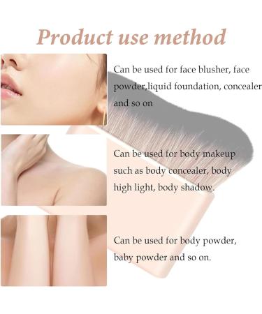 Tan Brush Bronzer Brush Tanning Brush Body Brush for Sunless Tanning and Bronzing Soft Bristles for Smooth Application Perfect for Self Tanning Lotion Powder and Cream - Buy Online on GoSupps.com
