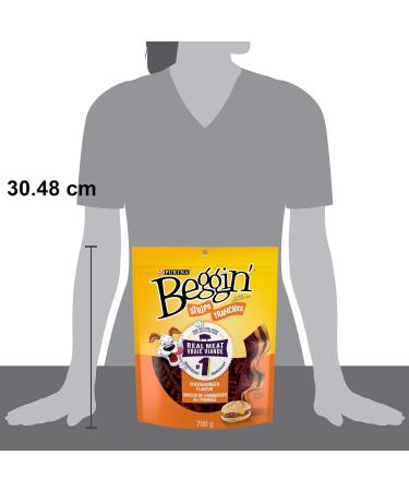 Beggin' Strips Dog Treats Cheeseburger - 708 g Pouch (1 Pack) 708 g (Pack of 1) - Buy Online on GoSupps.com