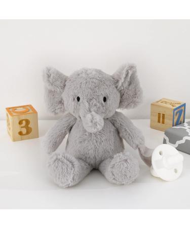 Little Love by NoJo Elephant Plush Pacifier Buddy in Grey - Buy Online on GoSupps.com