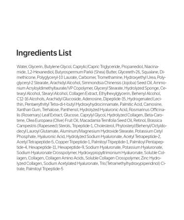 SUNGBOON EDITOR Deep Collagen Retinol Capsule Cream | For Fine Lines and Dry Skin | White Spicules + Collagen + Retinol | Korean Skincare 1.69 fl.oz | Valentines Day Gifts for Woman - Buy Online on GoSupps.com