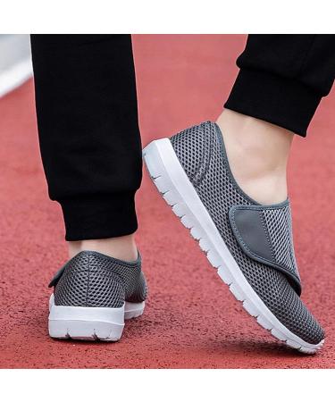 HULKI Orthopedic Walking Shoes for Men and Women - Breathable Mesh Slip On Sneakers for Edema, Plantar Fasciitis, and Arthritis - Wide Width Diabetic Shoes for Swollen Feet - Size 9.5B - Buy Online on GoSupps.com