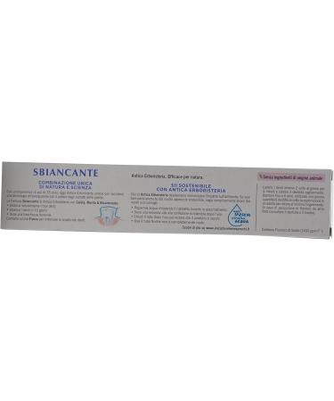 Sbiancante Whitening Toothpaste - 3 Pack (75ml Each) | Italian Import for Bright Smile - Buy Online on GoSupps.com