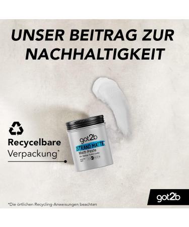 GOT2B Beach Matte Paste 100ml - Styling Paste for Textured Surf Looks | Light Hold & Non-Greasy | 4 Pack - Buy Online on GoSupps.com