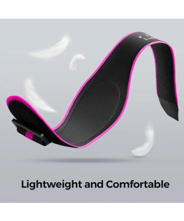 FREETOO Tennis Elbow Support Strap - Doctor Approved Compression Brace for Tendonitis Stylish Design for Men and Women - Rose Red, One Size - Buy Online on GoSupps.com