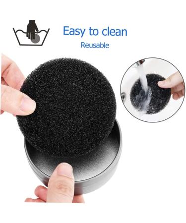 minkissy Makeup Cleaning Mat 8 Sets Makeup Sponge Tools Makeup Brush Cleaner Cleaning Sponge Color Cleaner Sponge Eye Shadow Brush Scrubber Makeup Tools Activated Carbon Sponge Make up - Buy Online on GoSupps.com