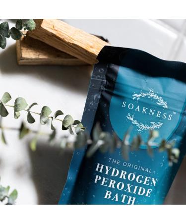 Hydrogen Peroxide Bath Epsom Salt - Dead Sea Salts Clay Eucalyptus Oatmeal Detox Bath (3 Pack, 4 oz each) - Buy Online on GoSupps.com