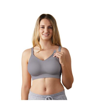 Bravado! Body Silk Seamless Nursing Bra 1401 XL Silver