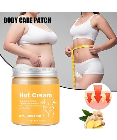 Fat Burner Cream - Slimming Gel Firming Lotion | Workout Tightening Balm for Waist Arm and Stomach Slimming Natural Hot Sweat Body Sculpting Cream - Buy Online on GoSupps.com