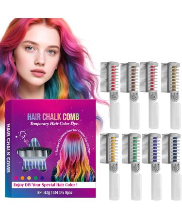 Lot de 8 peignes applicateurs de teinture jetables en mat riaux ABS de diff rentes couleurs faciles utiliser sans tracas pour nettoyer les cheveux jetables - Buy Online on GoSupps.com