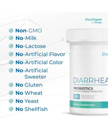 IBS Anti Diarrhea Probiotic - Clinically Studied Relief for IBS-D & Diarrhea | Long-Term Comfort Medication for Adults - Buy Online on GoSupps.com