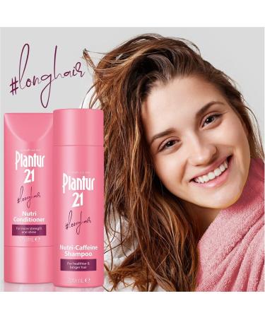Plantur 21 Long Hair System with Keratin and Biotin - Nutri-Caffeine Shampoo & Conditioner for Women - Strengthen and Nourish - 6.76 fl oz & 5.92 fl oz - Buy Online on GoSupps.com