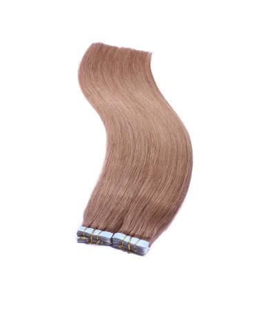 Buy Tape In Hair Extensions - #10 Light Brown 60cm 100% Remy Real Hair - 60 Tresses | Novon Hair - Buy Online on GoSupps.com