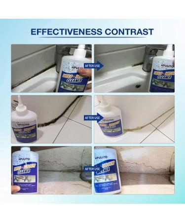 APULITO Home Mold Stain Cleaning Gel - 10 Fl Oz - Bathroom & Kitchen Mildew Cleaner - Buy Online on GoSupps.com