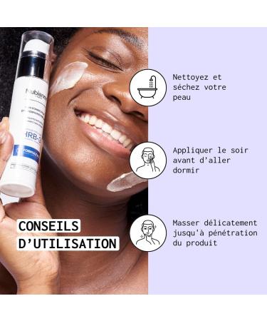 NUBIANCE - Anti-Dark Spot Night Cream for Face - Antioxidant - Corrects Pigment Spots and Boosts Collagen Production - Black Dark and Mixed Skin - 50ml - Buy Online on GoSupps.com