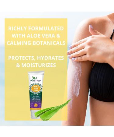 Ultra Sun Safe SPF 30 Sunscreen Lotion for Baby and Kids - Broad Spectrum UVA and UVB Protection - Moisturizing, Water Resistant, Non-Greasy - Buy Online on GoSupps.com